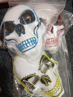 Diverse nieuwe halloween LED maskers, Hobby en Vrije tijd, Feestartikelen, Ophalen, Nieuw, Feestartikel, Halloween of Griezel