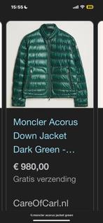Moncler acurus, Kleding | Heren, Ophalen of Verzenden, Zo goed als nieuw, Zwart