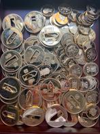 (Handels) partij goudkleurige penningen 1 Euro per stuk!, Ophalen of Verzenden, Overige materialen