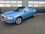 Volvo S60 2.4 140PK 2003 Blauw, Voorwielaandrijving, 1442 kg, Stof, Zwart