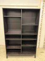 Boekenkast zwart Ikea boeken vakken kast  vakkenkast, Ophalen, Zo goed als nieuw, 25 tot 50 cm