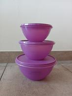 Tupperware Wonderkommen, bewaarkommen, schalen met deksels, Huis en Inrichting, Keuken | Tupperware, Ophalen of Verzenden, Gebruikt