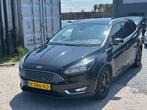 Ford Focus Wagon 1.0 Titanium Edition Clima Navi Stuur verwa, 125 pk, Gebruikt, Euro 6, Zwart