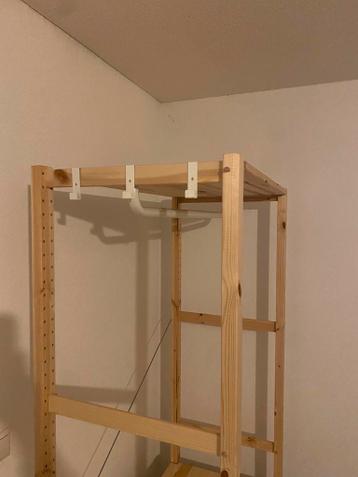 Ikea IVAR houten kledingkast / stellingkast - afbeelding 2