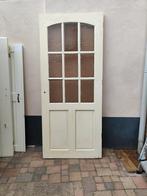 2x Binnendeur met Glas, Ophalen, Gebruikt, 80 tot 100 cm, Binnendeur