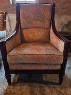 Gestoffeerde fauteuil, Antiek en Kunst, Antiek | Meubels | Stoelen en Banken, Ophalen