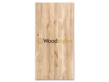 Tafelblad Massief Eiken - Recht - Binnen 7 werkdagen in huis beschikbaar voor biedingen