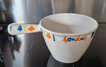 Vintage Le Creuset saus- of fonduepannetje beschikbaar voor biedingen