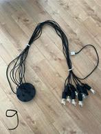Moderne hanglamp met tien snoeren en fittings., Ophalen, Gebruikt, Modern, Minder dan 50 cm
