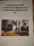Faber e-Matrix heat 800 haard NIEUW, Ophalen, Nieuw, Inbouwhaard, Elektrische haard