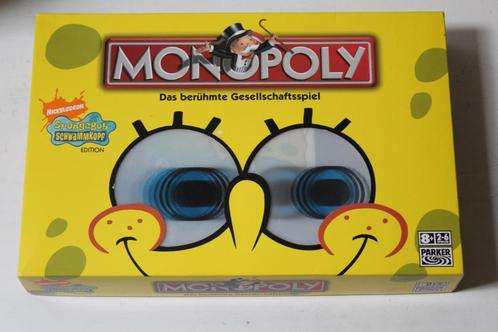 Monopoly Spongebob, Hobby en Vrije tijd, Gezelschapsspellen | Bordspellen, Gebruikt, Een of twee spelers, Drie of vier spelers