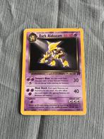 Dark Alakazam Pokemon kaart card, Ophalen of Verzenden, Zo goed als nieuw, Losse kaart