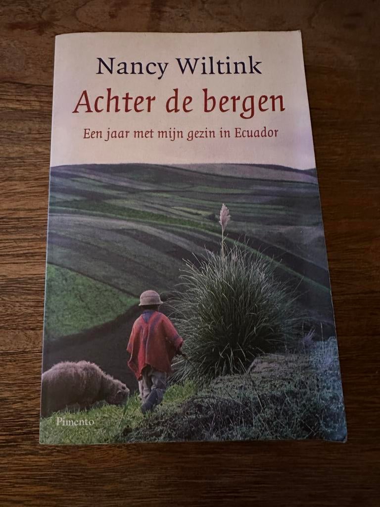 Achter de bergen - Nancy Wiltink, Ophalen of Verzenden, Zo goed als nieuw, Zuid-Amerika