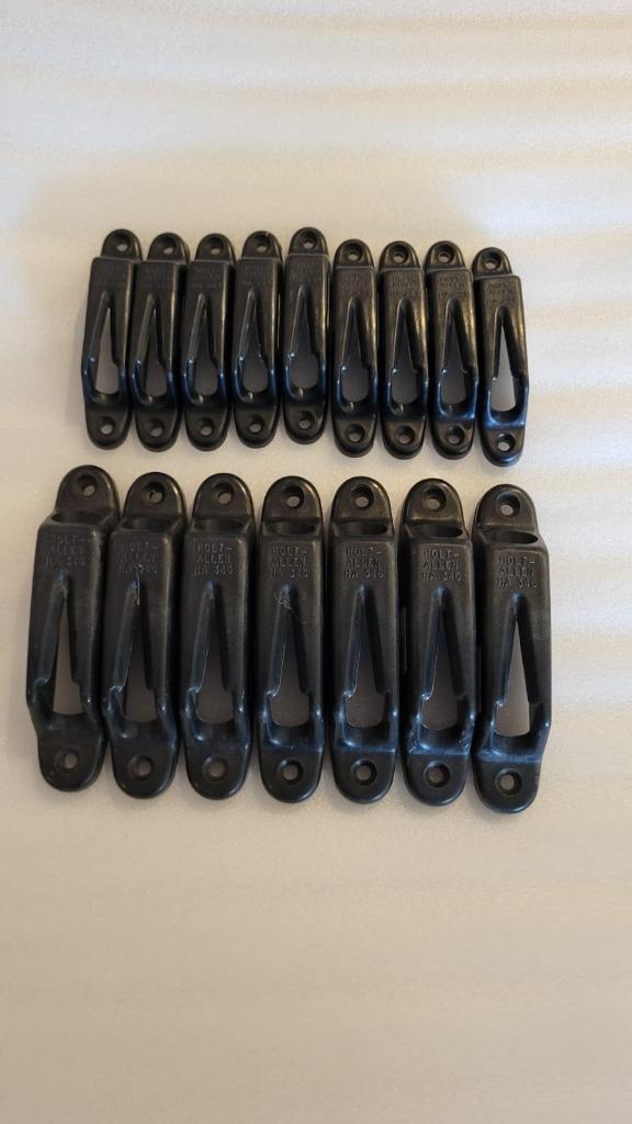 Holt Allen Cleat Clamcleat HA346 & HA246 – 16 stuks, Watersport en Boten, Accessoires en Onderhoud, Zo goed als nieuw, Ophalen of Verzenden