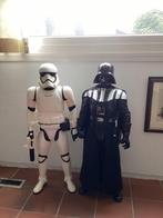 2 Star Wars grote Darth Vader en Stormtrooper figuren, Verzenden, Zo goed als nieuw, Actiefiguurtje