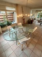 Glazen Eettafel - Modern Design 230cm (l) x 145cm (b), Huis en Inrichting, Tafels | Eettafels, Ophalen, 100 tot 150 cm, 200 cm of meer