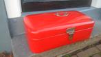 Emaillen broodtrommel rood emaille, Antiek en Kunst, Ophalen of Verzenden