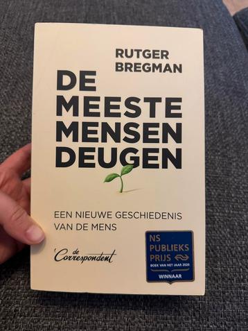 De meeste mensen deugen - Rutger Bregman beschikbaar voor biedingen