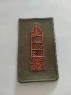 NL Landmacht patch schutter lange afstand, Verzenden, Landmacht, Nederland, Embleem of Badge