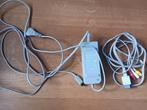 Nintendo Wii Originele Power adapter en AV kabel, Spelcomputers en Games, Ophalen of Verzenden, Gebruikt, Wii, Oplader of Kabel