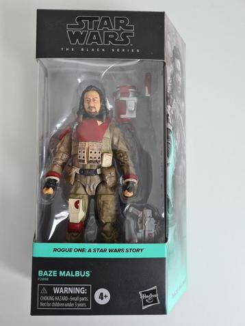 Star Wars Black Series 6" Baze Malbus (Rogue One) beschikbaar voor biedingen