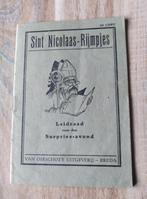 SINT NICOLAAS RIJMPJES jaren 40 ?, Diversen, Sinterklaas, Ophalen of Verzenden