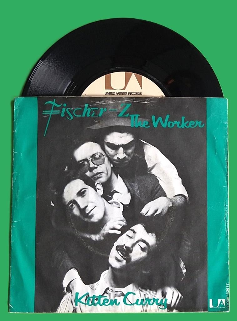 ExTop2000 Fischer Z - The worker, Cd's en Dvd's, Vinyl Singles, Zo goed als nieuw, Single, Overige genres, 7 inch, Verzenden