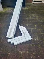 Daktrim 12 stuks met 3 Daktrim hoeken wit 250 cm lang, Doe-het-zelf en Verbouw, Dakpannen en Dakbedekking, Ophalen, Overige kleuren