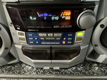 JVC Stereo Toren met 3 CD Wisselaars beschikbaar voor biedingen