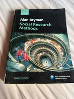 Social research methods Alan Bryman, Ophalen of Verzenden, Zo goed als nieuw, Sociale wetenschap