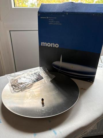 Concave flammschaal Mono design olielamp beschikbaar voor biedingen