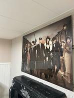 Glazen Schilderij Peaky Blinders, Huis en Inrichting, Ophalen, Zo goed als nieuw, Schilderij, 100 tot 125 cm