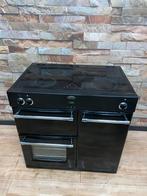 Luxe Belling INDUCTIE Fornuis 4 kookzones zwart (Compleet), Witgoed en Apparatuur, Fornuizen, Fornello Esperta, Grill, Zo goed als nieuw