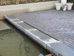 8 Betonnen traptreden 15x40x100 cm antraciet Oud Hollands, Tuin en Terras, Ophalen, Gebruikt, 100 tot 200 cm, Blok