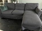 Supee mooie landelijke grijze ikea Ektorp Chaiselounge, Ophalen, 250 tot 300 cm, Landelijk brocante, Driepersoons