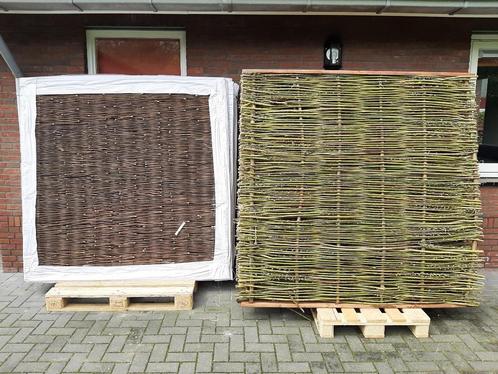 Wilgenschermen 180 x 180 cm in drie soorten!!, Tuin en Terras, Tuinschermen, Nieuw, Hout, 150 tot 200 cm, 150 tot 200 cm, Ophalen