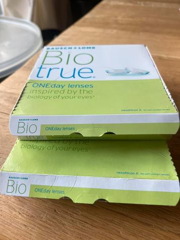 Biotrue lenzen +2.75 en +2.5 beschikbaar voor biedingen