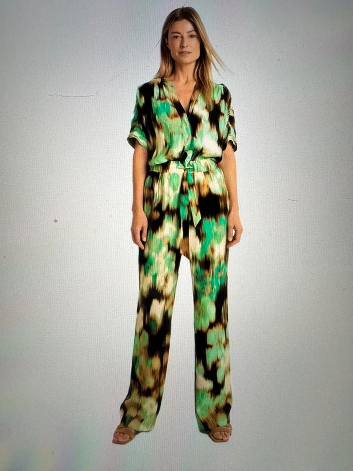 Mooid aparte broek Claudia Sträter m 44 NIEUW, Kleding | Dames, Broeken en Pantalons, Nieuw, Maat 42/44 (L), Groen, Lang, Ophalen of Verzenden