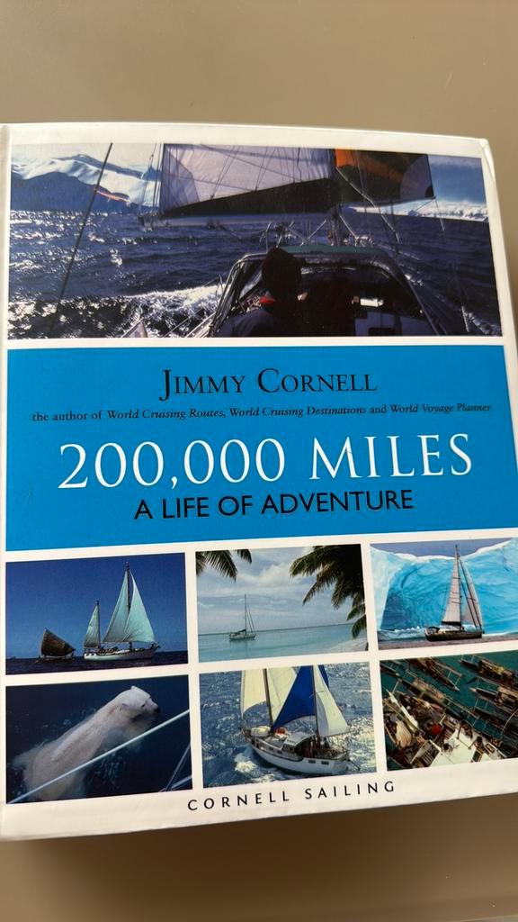 Jimmy Cornell: 200.000 miles; A life of adventure, Boeken, Hobby en Vrije tijd, Zo goed als nieuw, Ophalen of Verzenden
