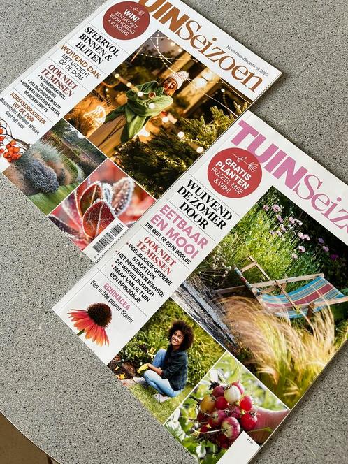 Tuinseizoen, aug. 2024/ nov/dec. 2023 / Bloemschikken 2019, Boeken, Tijdschriften en Kranten, Zo goed als nieuw, Overige typen
