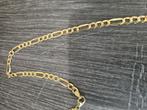 14 k gouden figaro ketting 10,9 gram 65 cm, Sieraden, Tassen en Uiterlijk, Kettingen, Ophalen of Verzenden, Zo goed als nieuw