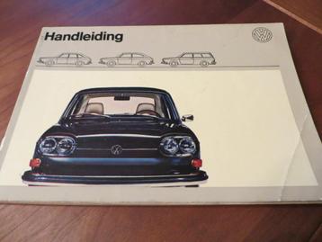 Instructieboek Volkswagen 411 E, VW 411 E Variant 1971 mooi! beschikbaar voor biedingen