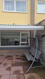 Elektrische zonnescherm, Tuin en Terras, Zonneschermen, Ophalen, Gebruikt, 450 cm of meer, Elektrisch