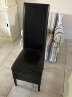 8 Eettafelstoelen GRATIS, Huis en Inrichting, Stoelen, Ophalen, Gebruikt, Bruin, Hout
