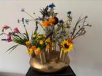 # WAUW! Luxe toetervaas met zijdebloemen #, Huis en Inrichting, Woonaccessoires | Vazen, Overige materialen, Overige kleuren, Ophalen of Verzenden