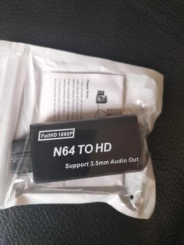 Gamecube Nintendo 64 hdmi adapter plug & play beschikbaar voor biedingen