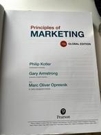 Principles of Marketing, Ophalen of Verzenden, Philip Kotler; Gary Armstrong, Zo goed als nieuw, HBO