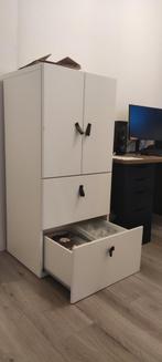 Chique IKEA Kast 2 Lades & Deuren, Compact & Stevig, Ophalen, Zo goed als nieuw