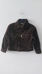 Vintage 70s Levis Juniors big E corduroy jacket 92/98, Gebruikt, Jongen of Meisje, Trui of Vest, Ophalen of Verzenden