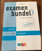 Examenbundel HAVO Scheikunde, Duits, Wiskunde A 2024/2025, Ophalen of Verzenden, Zo goed als nieuw, HAVO, Scheikunde